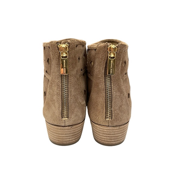 Michael Kors Uma Perforated Flat Bootie - Picture 7 of 12